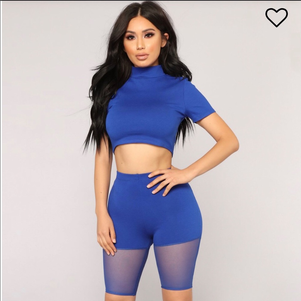 SOLD Fashion Nova Masie short set